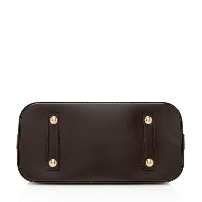 Louis Vuitton Damier Ebene Alma PM Satchel (18631) - Image 4