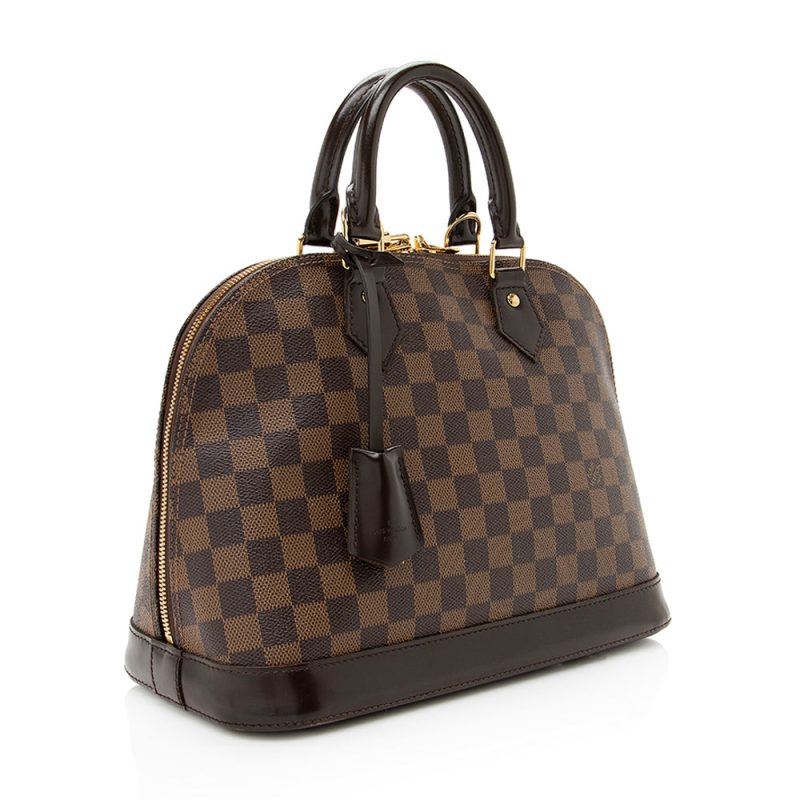 Louis Vuitton Damier Ebene Alma PM Satchel (18631) - Image 2