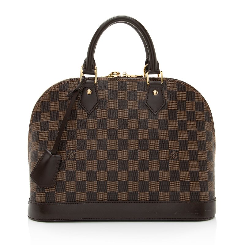 Louis Vuitton Damier Ebene Alma PM Satchel (C6OmV8)
