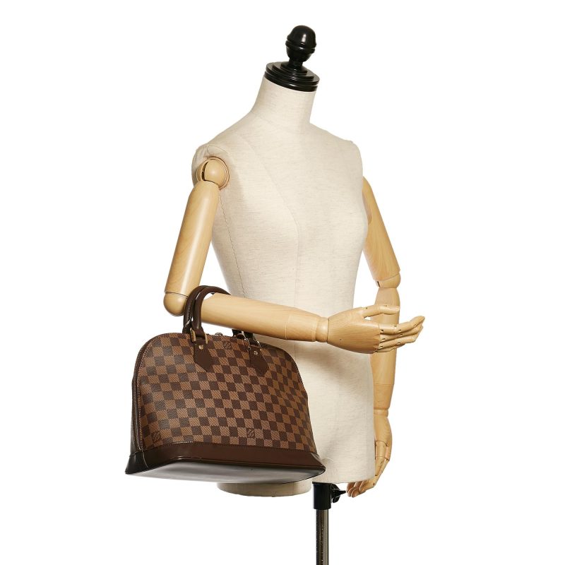 Louis Vuitton Damier Ebene Alma PM (34434) - Image 5