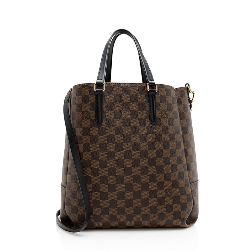 Louis Vuitton Damier Ebene Belmont MM Tote (19998)