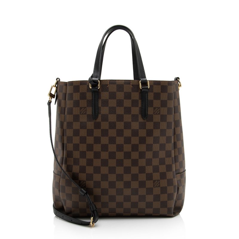 Louis Vuitton Damier Ebene Belmont MM Tote (F2YBxO)