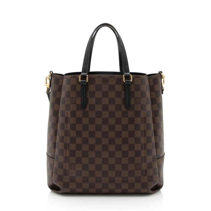 Louis Vuitton Damier Ebene Belmont MM Tote (7iEM38) - Image 3