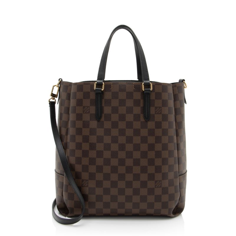 Louis Vuitton Damier Ebene Belmont MM Tote (7iEM38)