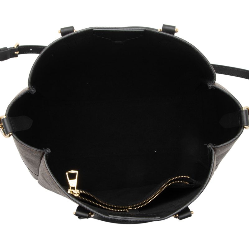 Louis Vuitton Damier Ebene Belmont MM Tote (7iEM38) - Image 7
