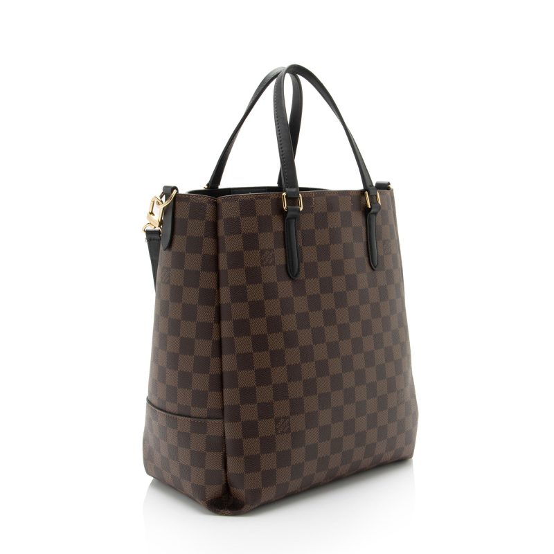 Louis Vuitton Damier Ebene Belmont MM Tote (7iEM38) - Image 2