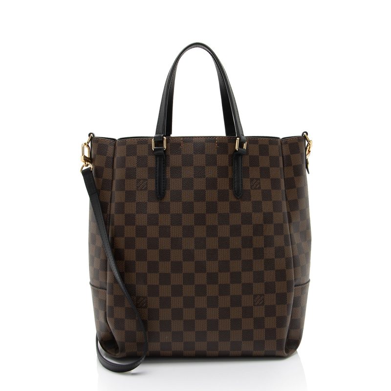 Louis Vuitton Damier Ebene Belmont MM Tote (V3N2n7)