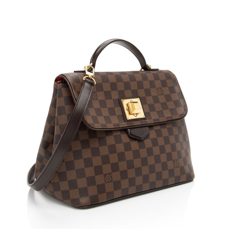 Louis Vuitton Damier Ebene Bergamo MM Satchel (PUez35) - Image 2
