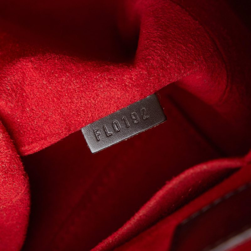 Louis Vuitton Damier Ebene Bergamo PM (JzdTWe) - Image 8