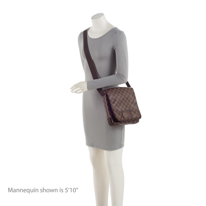 Louis Vuitton Damier Ebene Brooklyn PM Messenger (4CSmsb) - Image 5