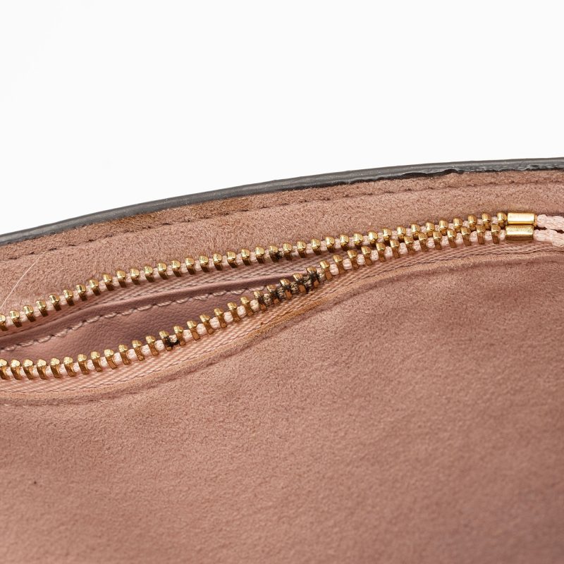 Louis Vuitton Damier Ebene Croisette Chain Wallet (IbUAlI) - Image 9