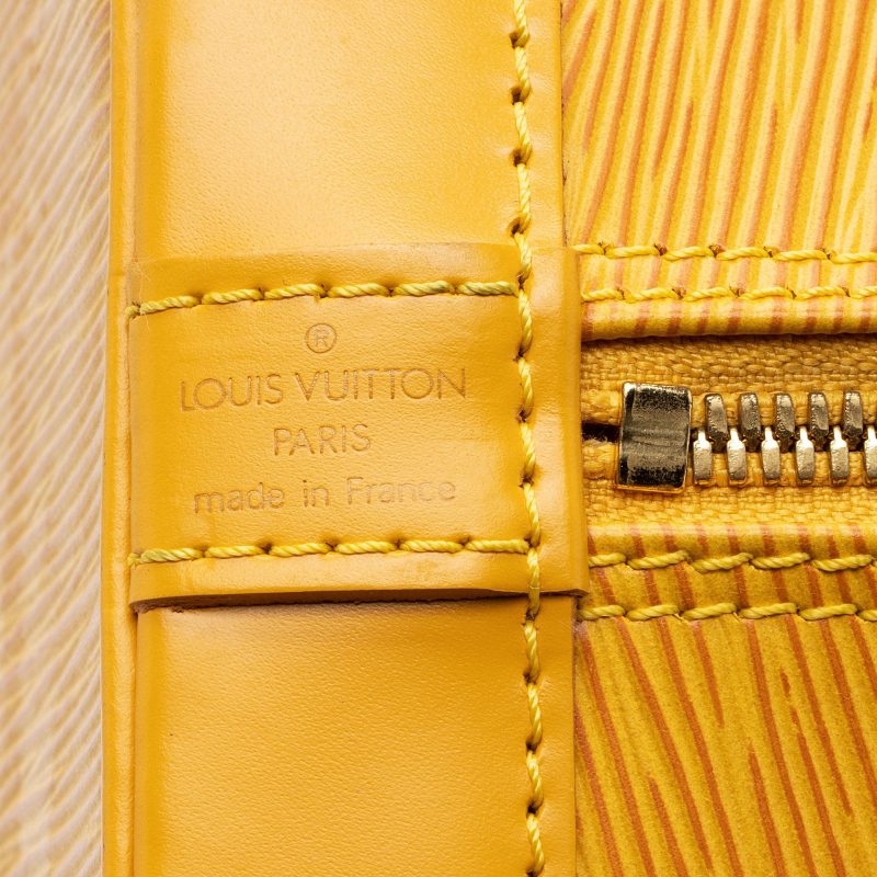 Louis Vuitton Vintage Epi Leather Alma PM Satchel (1smCHV) - Image 8