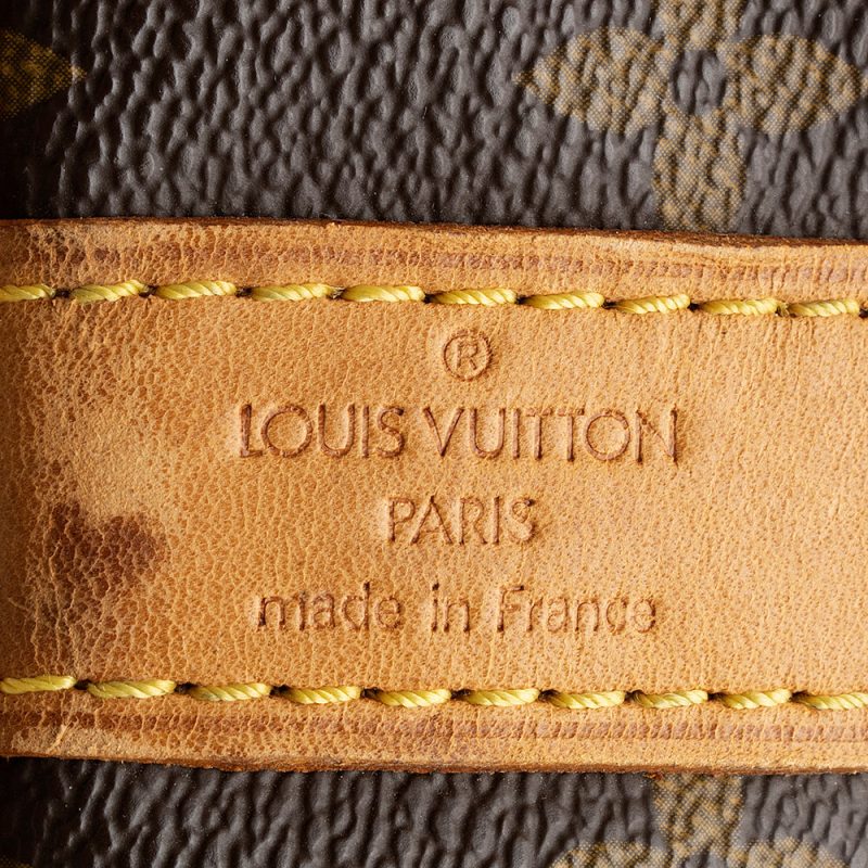 Louis Vuitton Vintage Monogram Canvas Keepall Bandouliere 45 Duffel Bag (20810) - Image 8