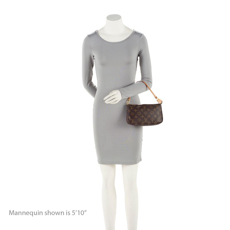 Louis Vuitton Vintage Monogram Canvas Pochette Accessoires (21351) - Image 5