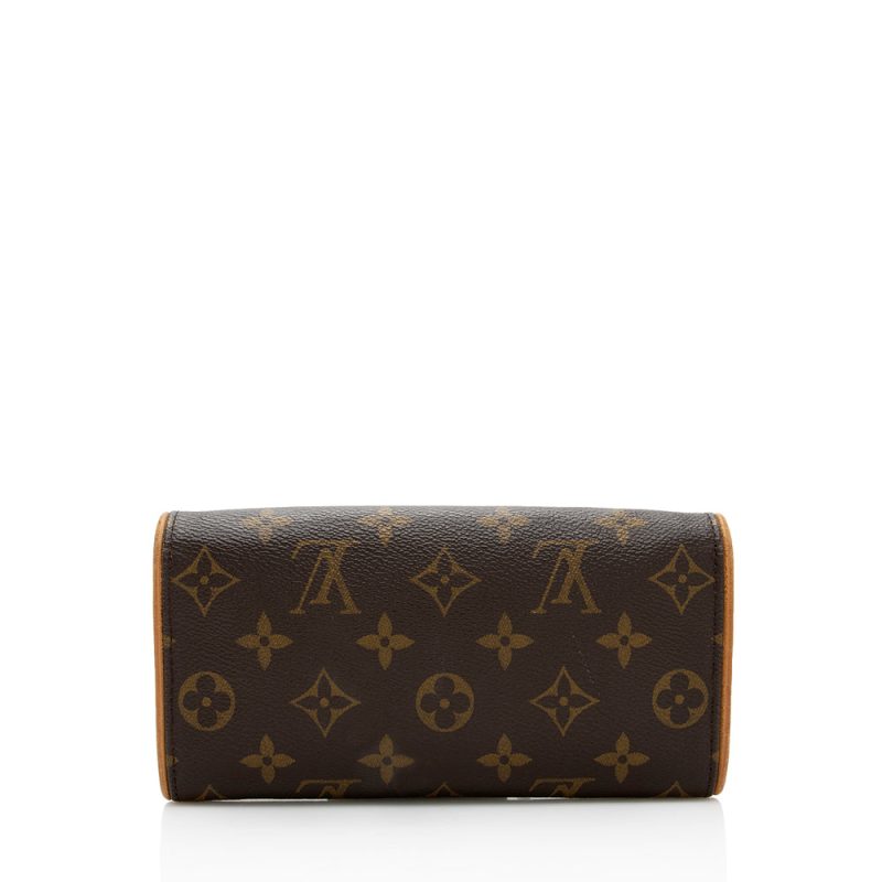 Louis Vuitton Vintage Monogram Canvas Pochette Twin PM Shoulder Bag (17997) - Image 3