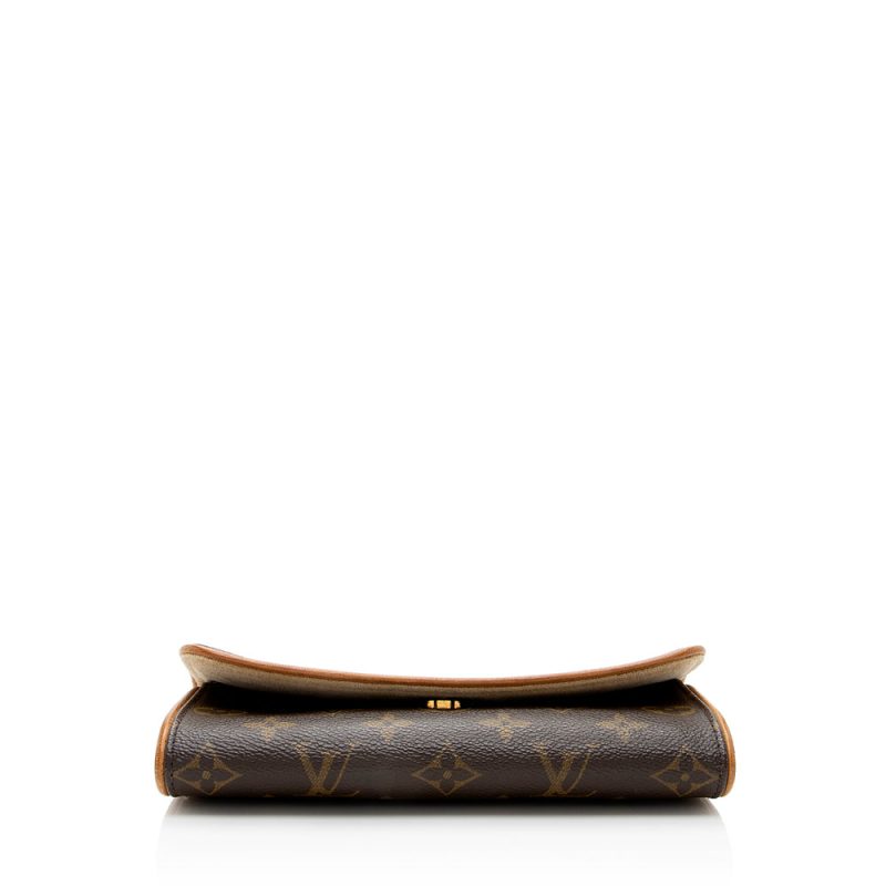 Louis Vuitton Vintage Monogram Canvas Pochette Twin PM Shoulder Bag (17997) - Image 4