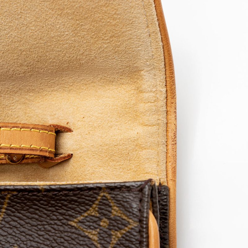 Louis Vuitton Vintage Monogram Canvas Pochette Twin PM Shoulder Bag (17997) - Image 10