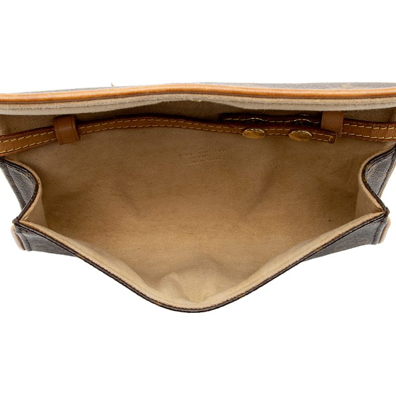 Louis Vuitton Vintage Monogram Canvas Pochette Twin PM Shoulder Bag (17997) - Image 7