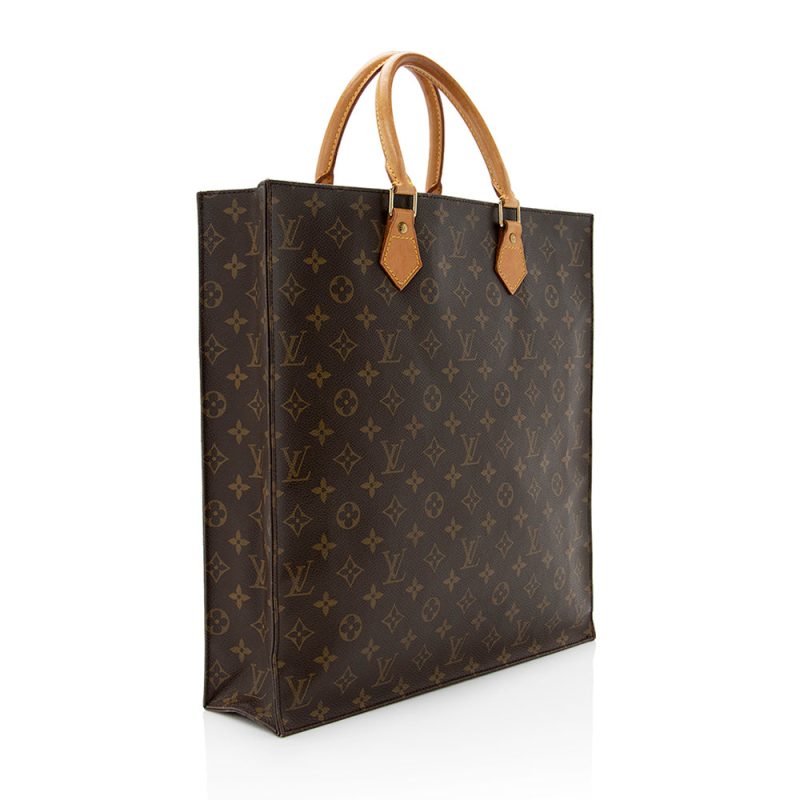 Louis Vuitton Vintage Monogram Canvas Sac Plat Tote (20941) - Image 2