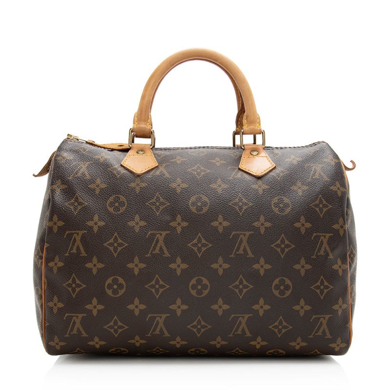 Louis Vuitton Vintage Monogram Canvas Speedy 30 Satchel - FINAL SALE (20193) - Image 3