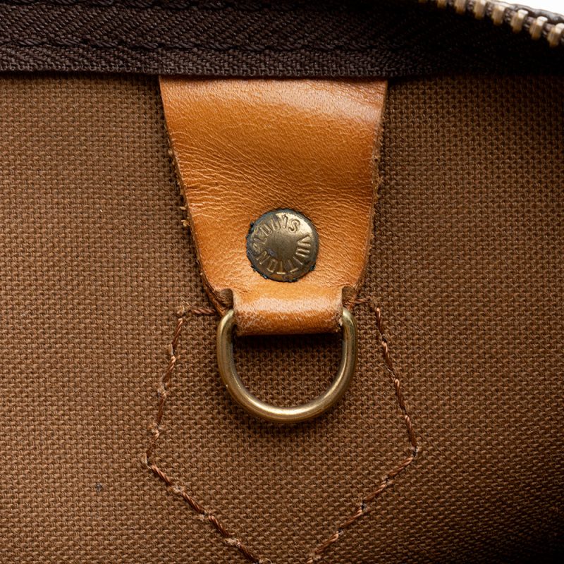 Louis Vuitton Vintage Monogram Canvas Speedy 30 Satchel (17825) - Image 10