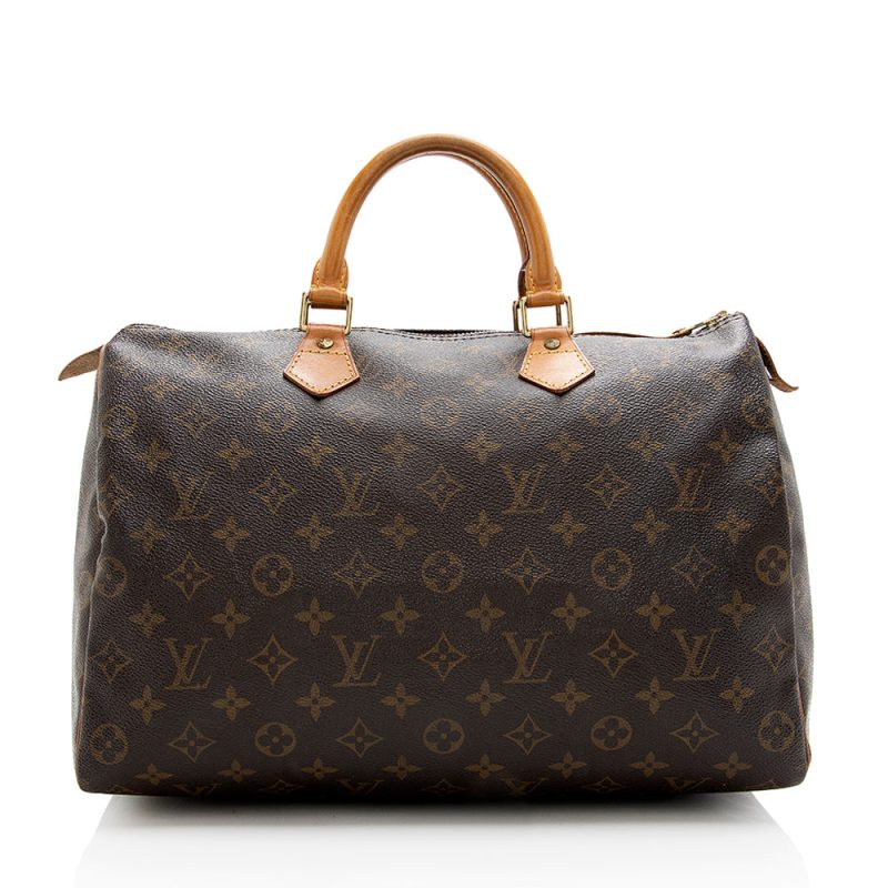 Louis Vuitton Vintage Monogram Canvas Speedy 30 Satchel (17825)