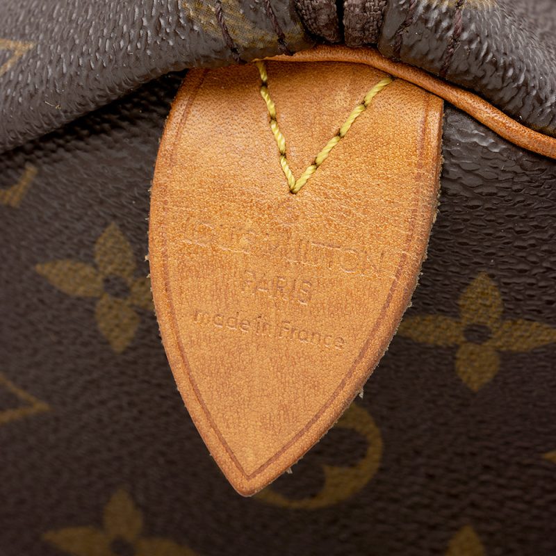 Louis Vuitton Vintage Monogram Canvas Speedy 30 Satchel (17825) - Image 8