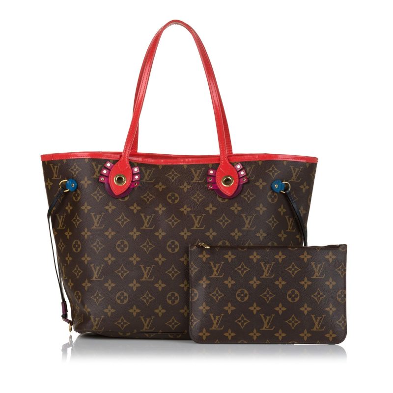 Louis Vuitton Monogram Totem Neo Neverfull MM 36512) - Image 5