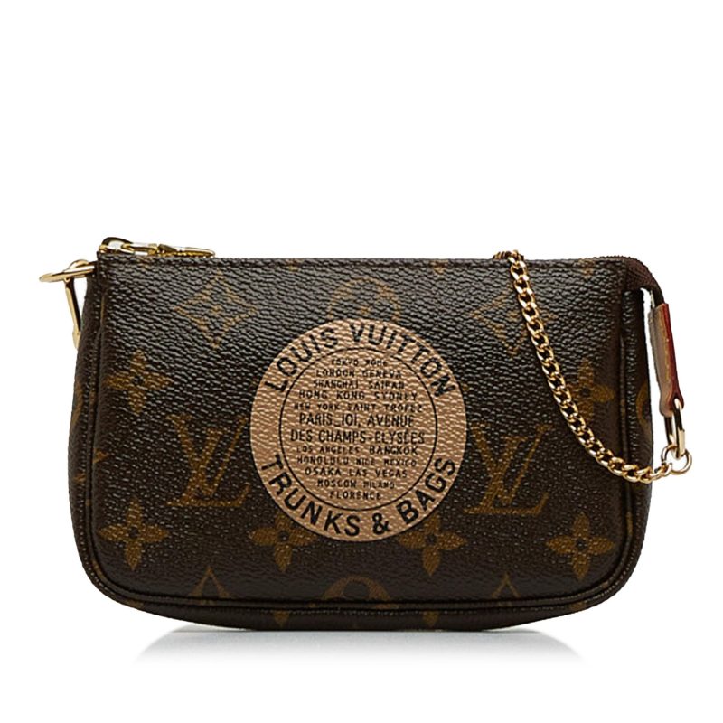 Louis Vuitton Monogram Trunks and Bags Mini Pochette Accessoires (w6Rdg0)