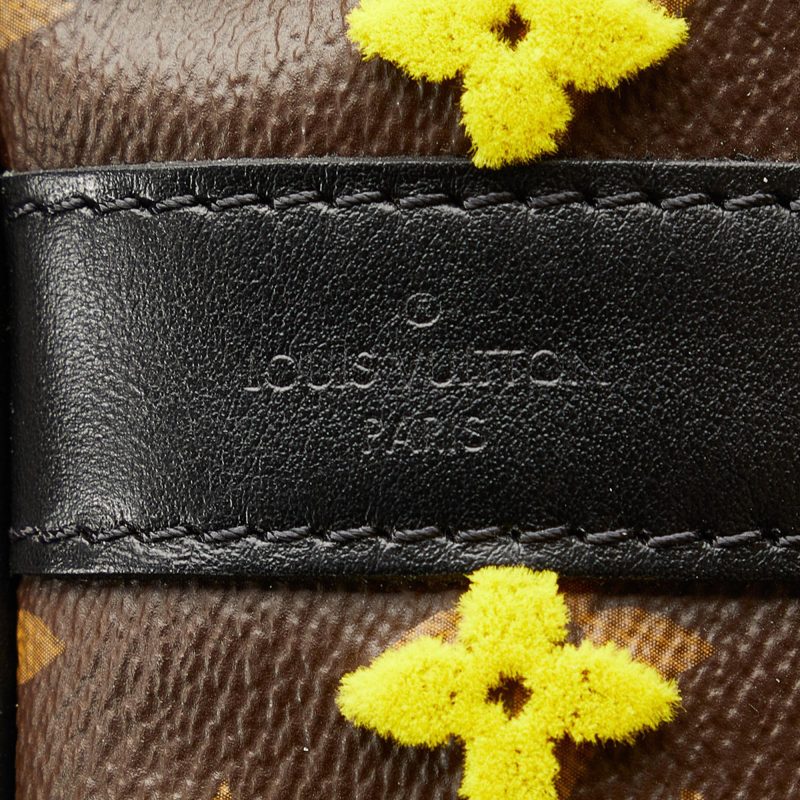Louis Vuitton Monogram Tuffetage Triangle Keepall Bandouliere 50 (ohQ7xi) - Image 7