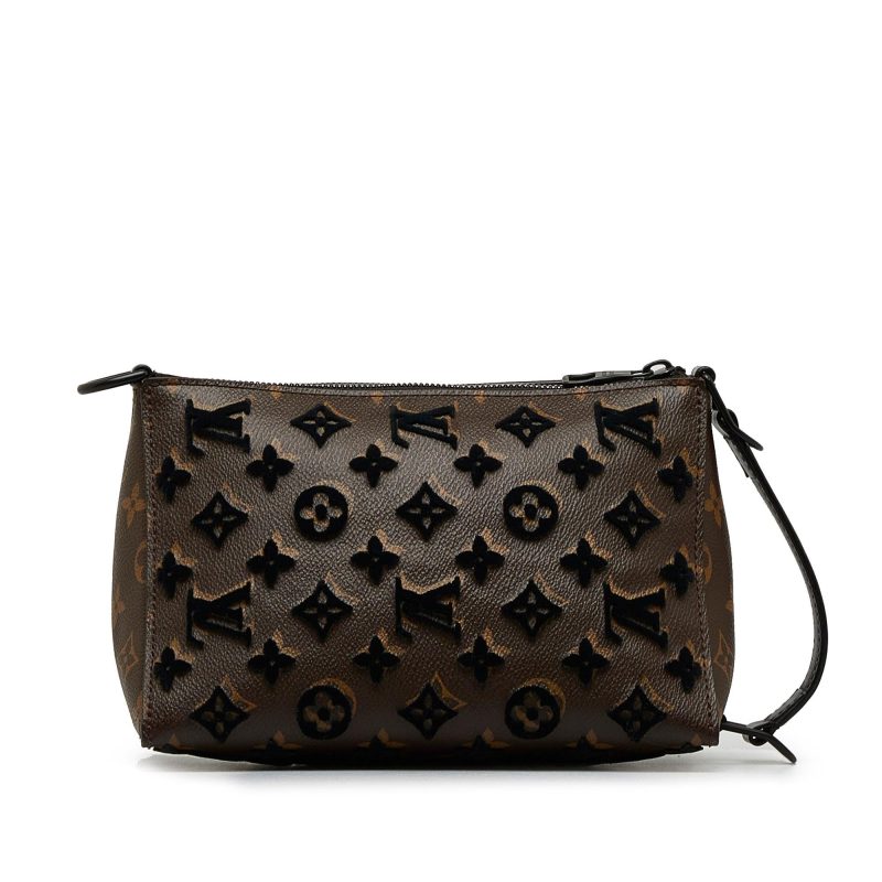 Louis Vuitton Monogram Tuffetage Triangle Messenger (mXWoCr) - Image 3