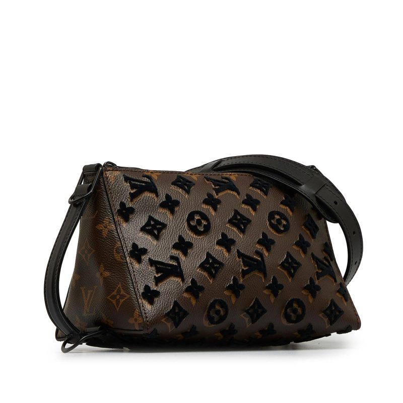 Louis Vuitton Monogram Tuffetage Triangle Messenger (mXWoCr) - Image 2