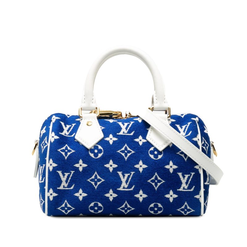 Louis Vuitton Monogram Velvet Speedy Bandouliere 20 (ZOc8cW)