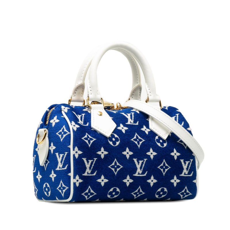 Louis Vuitton Monogram Velvet Speedy Bandouliere 20 (ZOc8cW) - Image 2