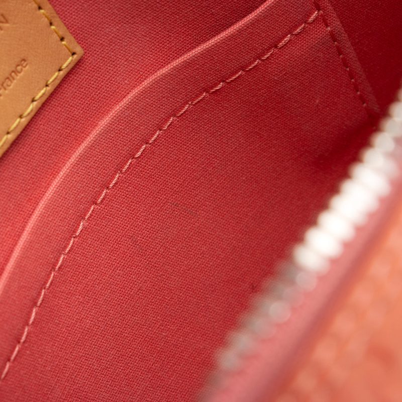 Louis Vuitton Monogram Vernis Alma BB Satchel (21154) - Image 10