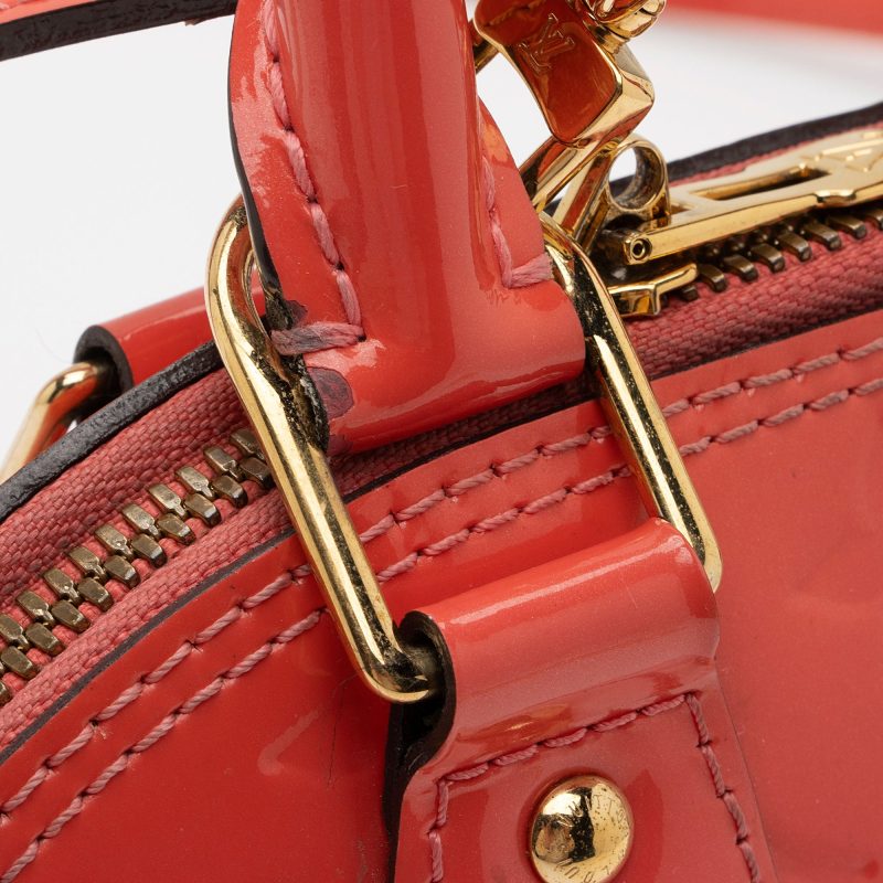 Louis Vuitton Monogram Vernis Alma BB Satchel (zmgCYX) - Image 10
