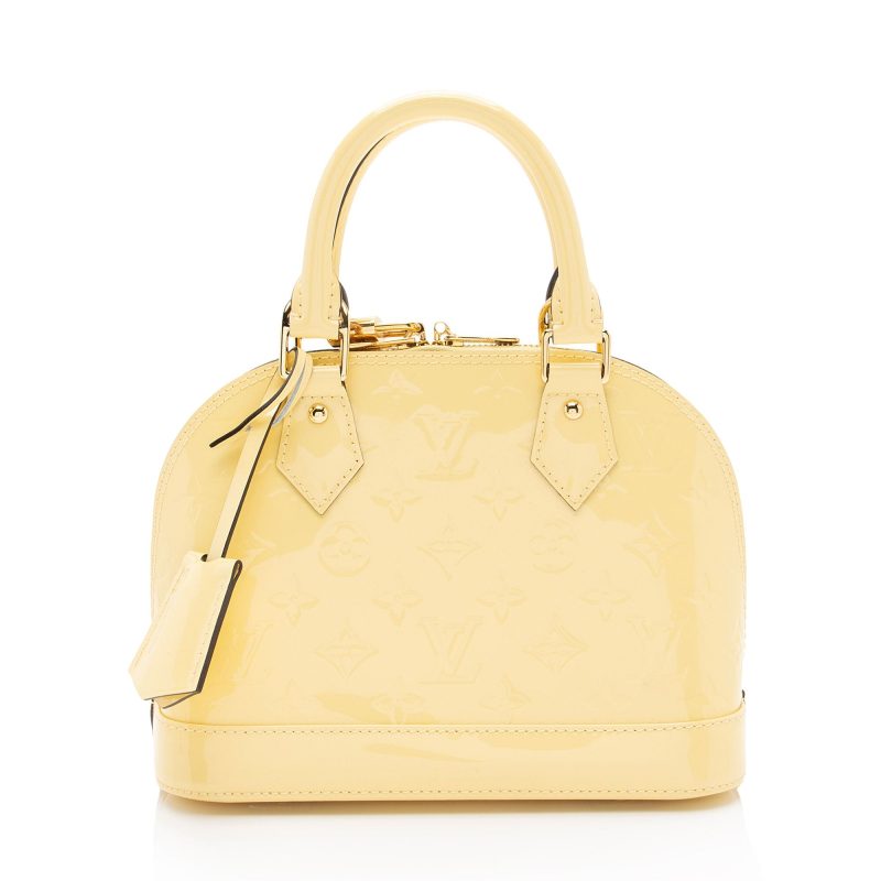 Louis Vuitton Monogram Vernis Alma BB Satchel (KPekdc)
