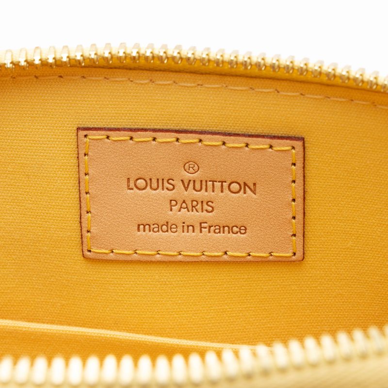 Louis Vuitton Monogram Vernis Alma BB Satchel (KPekdc) - Image 8