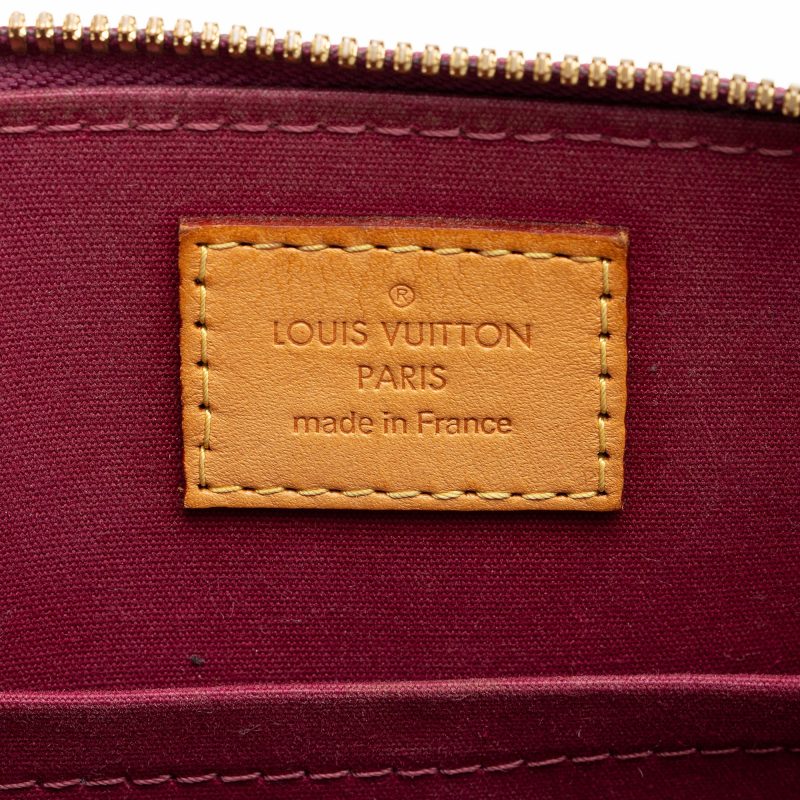 Louis Vuitton Monogram Vernis Alma BB Satchel (3pzOjE) - Image 8