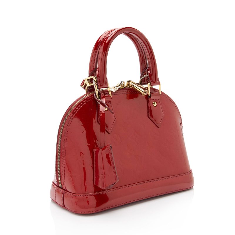 Louis Vuitton Monogram Vernis Alma BB Satchel (vZDusC) - Image 2