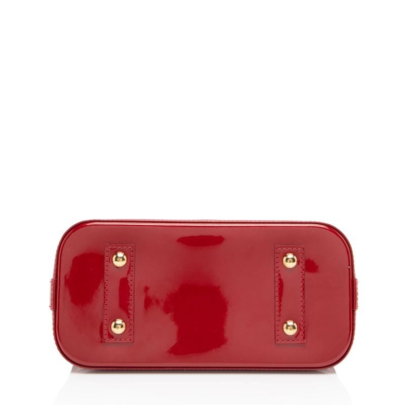 Louis Vuitton Monogram Vernis Alma BB Satchel (vVmwfj) - Image 4