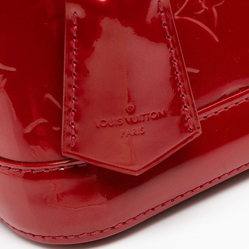 Louis Vuitton Monogram Vernis Alma BB Satchel (vVmwfj) - Image 10
