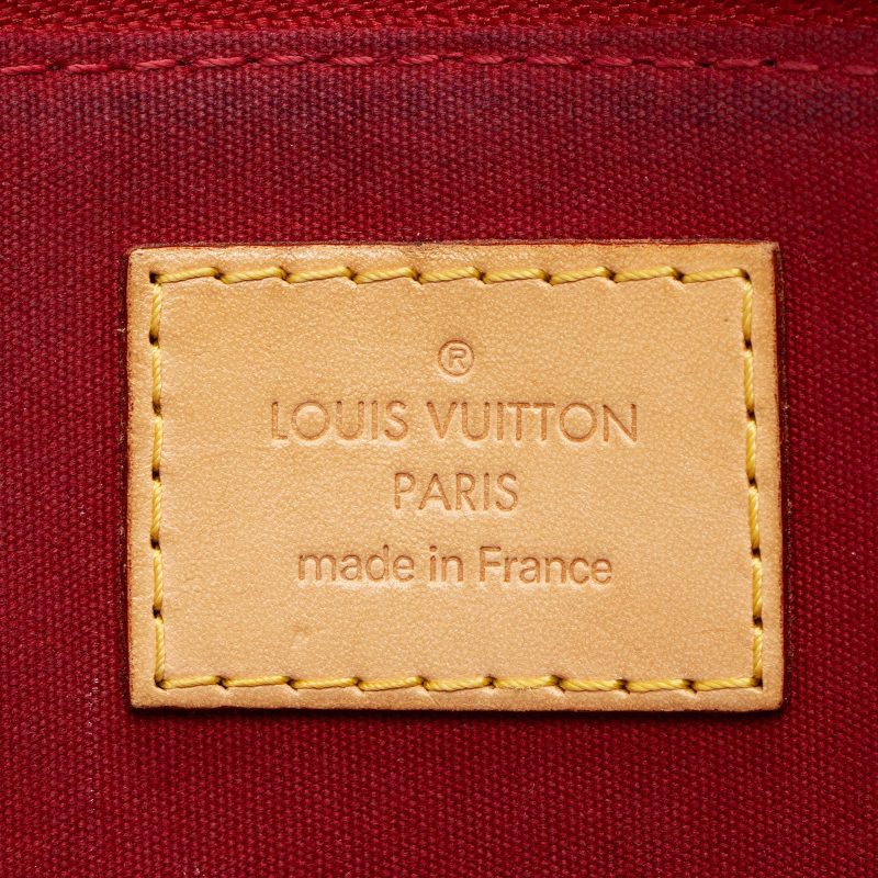 Louis Vuitton Monogram Vernis Alma BB Satchel (vVmwfj) - Image 8