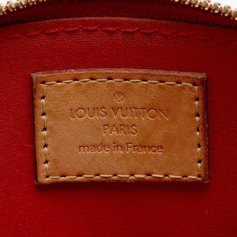 Louis Vuitton Monogram Vernis Alma BB Satchel (Rw84C7) - Image 8
