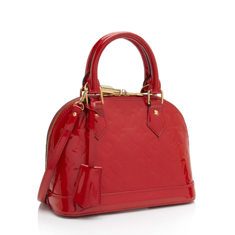 Louis Vuitton Monogram Vernis Alma BB Satchel (TS3duR) - Image 2