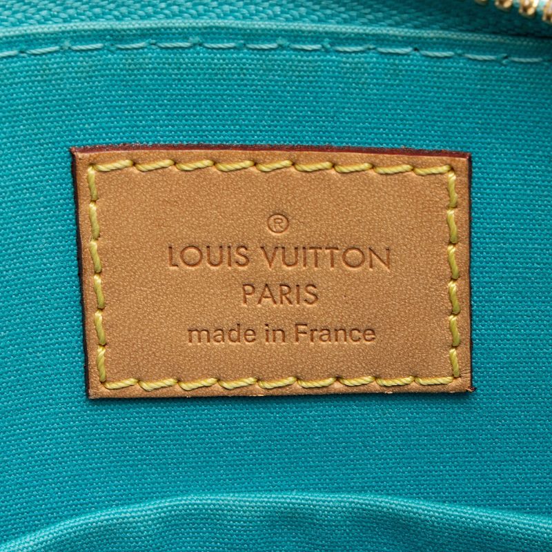 Louis Vuitton Monogram Vernis Alma BB Satchel (gUoqli) - Image 8