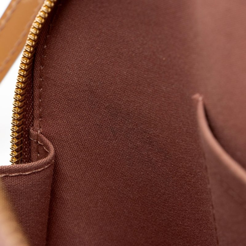 Louis Vuitton Monogram Vernis Alma BB Satchel (WrgZSd) - Image 10