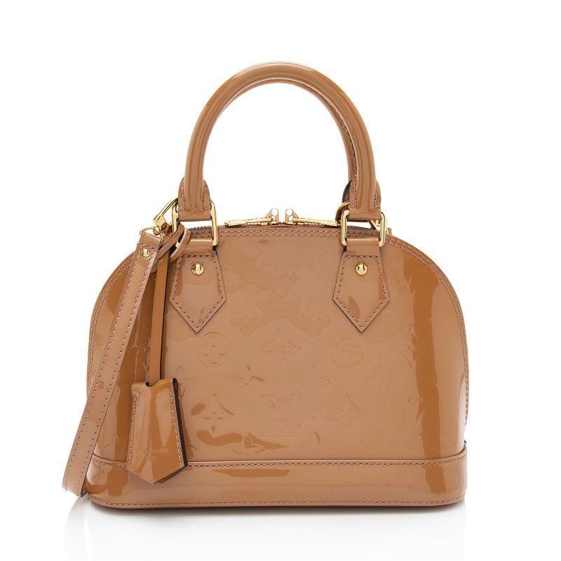 Louis Vuitton Monogram Vernis Alma BB Satchel (WrgZSd)