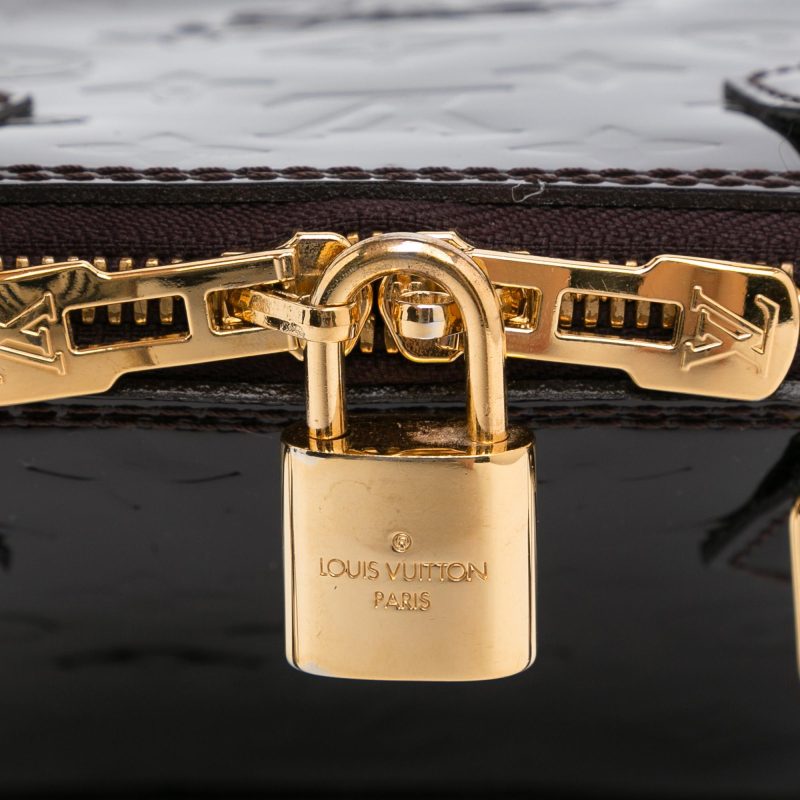 Louis Vuitton Monogram Vernis Alma BB (PvmuQo) - Image 8
