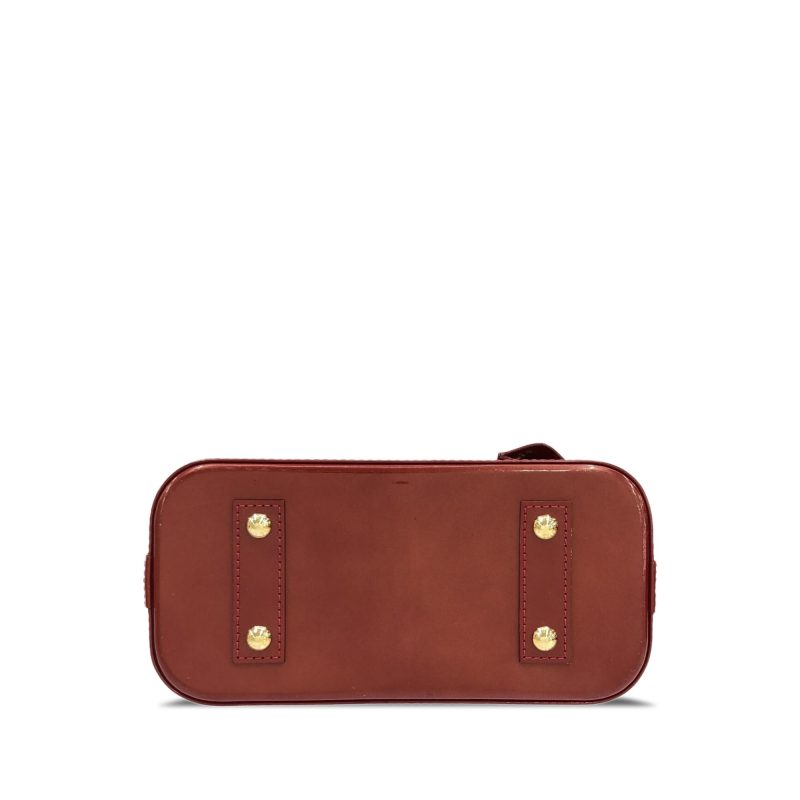 Louis Vuitton Monogram Vernis Alma BB (qqavce) - Image 4